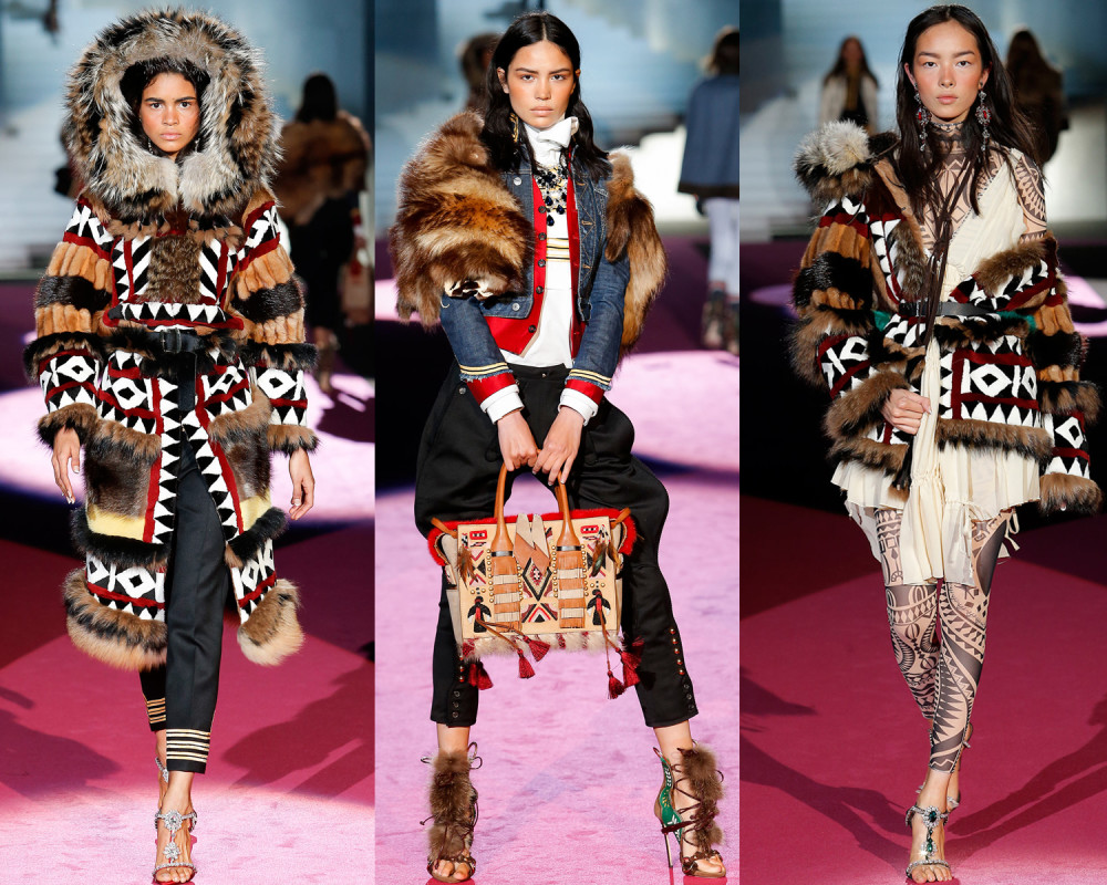 Dsquared2 Fall 2015 Dsquaw collection (Image© Dsquared2)