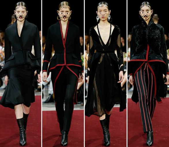 Givenchy fall winter 2015 collection Paris Fashion Week (Photo by Pascal Le Segretain/Getty Images)