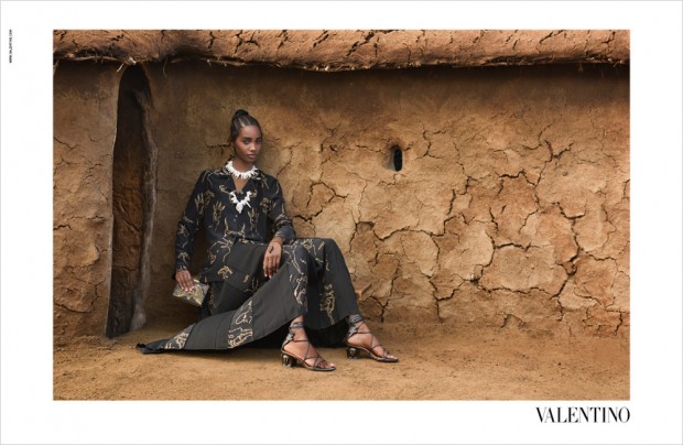 Valentino Spring Summer 2016 Ad Campaign (Photo by Steve McCurry/Courtesy of Valentino)