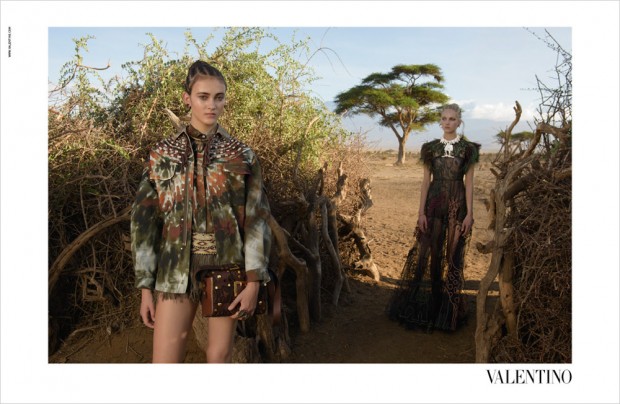 Valentino Spring Summer 2016 Ad Campaign (Photo by Steve McCurry/Courtesy of Valentino)