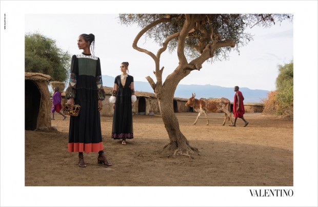 Valentino Spring Summer 2016 Ad Campaign (Photo by Steve McCurry/Courtesy of Valentino)