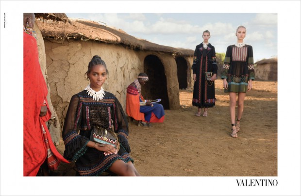 Valentino Spring Summer 2016 Ad Campaign (Photo by Steve McCurry/Courtesy of Valentino)