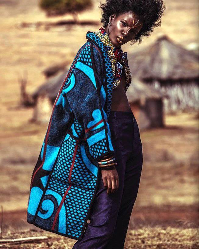 Basotho Blanket Coat